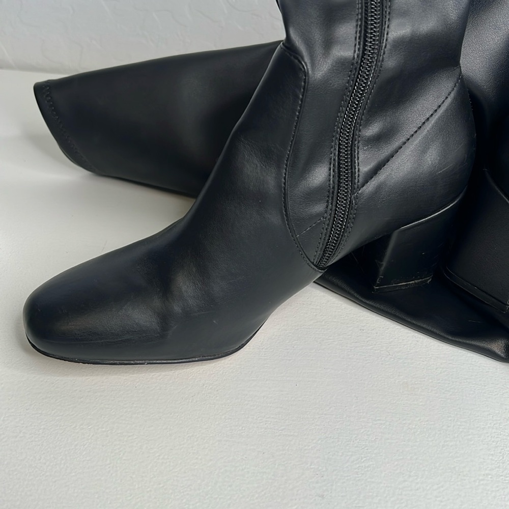 Rebecca Minkoff | Lauren Vegan Leather Over the Knee Boot size 7.5 - Picture 13 of 16